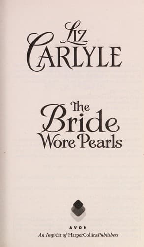 Tapa de The bride wore pearls