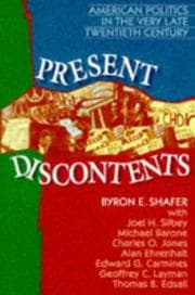 Tapa de Present discontents