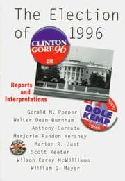 Tapa de The Election of 1996