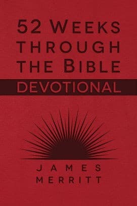 Tapa de 52 Weeks Through the Bible Devotional