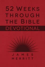Tapa de 52 Weeks Through the Bible Devotional