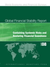 Tapa de Containing systemic risks and restoring financial soundness