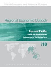 Tapa de Asia and Pacifico. Leading the global recovery rebalancing for the medium term