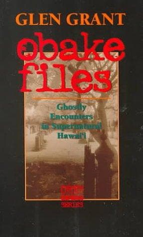 Tapa de Obake Files