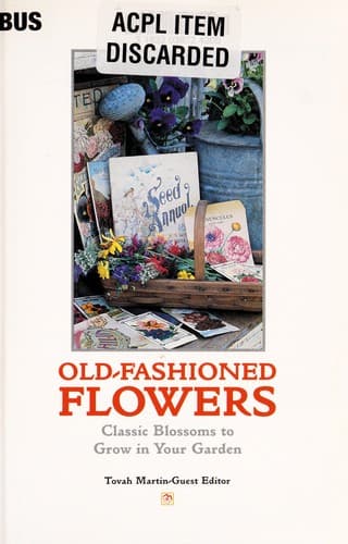 Tapa de Old-fashioned flowers