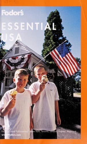 Tapa de Fodor's essential USA