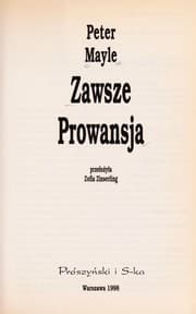 Tapa de Zawsze Prowansja