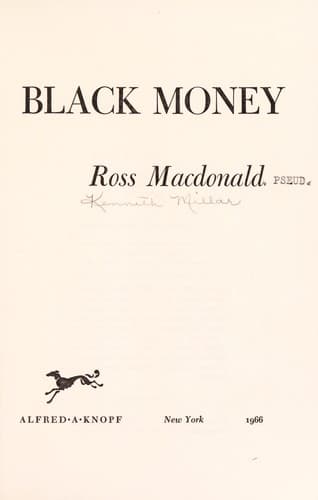 Tapa de Black money
