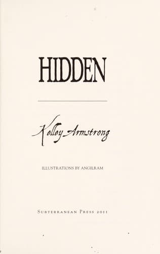 Tapa de Hidden