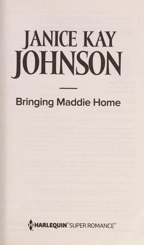 Tapa de Bringing Maddie home