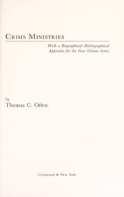 Tapa de Crisis ministries