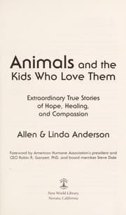Tapa de Animals and the kids who love them