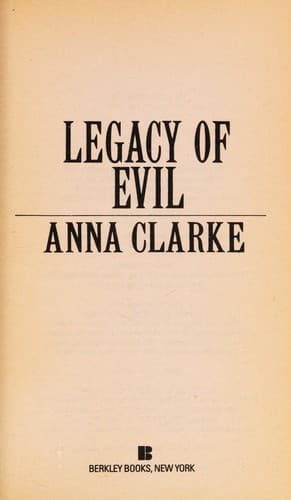 Tapa de Legacy of Evil