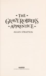 Tapa de The grave robber's apprentice
