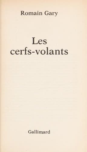 Tapa de Les cerfs-volants