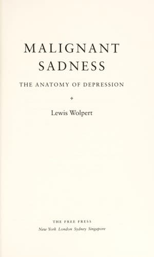 Tapa de Malignant sadness