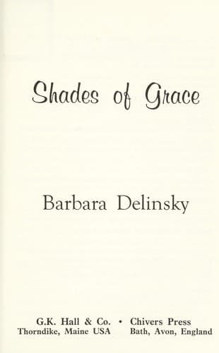 Tapa de Shades of grace