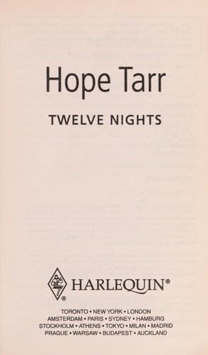 Tapa de Twelve nights