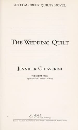 Tapa de The wedding quilt