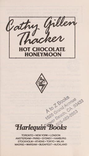 Tapa de Hot chocolate honeymoon