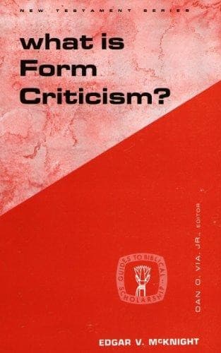 Tapa de What is form criticism?