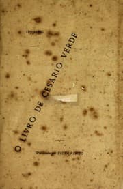 Tapa de O livro de Cesário Verde