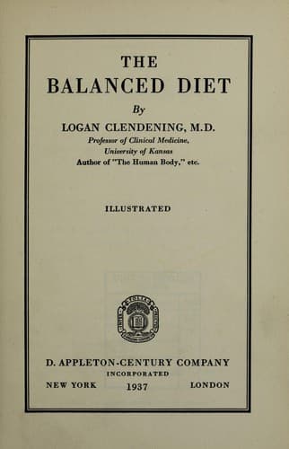 Tapa de The balanced diet