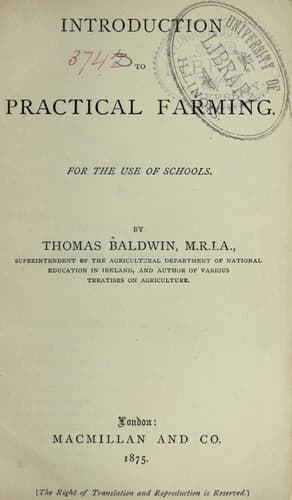 Tapa de Introduction to practical farming