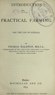 Tapa de Introduction to practical farming
