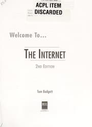 Tapa de Welcome to-- the Internet