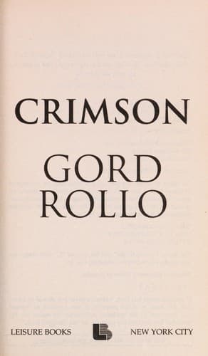 Tapa de Crimson