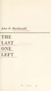 Tapa de The last one left
