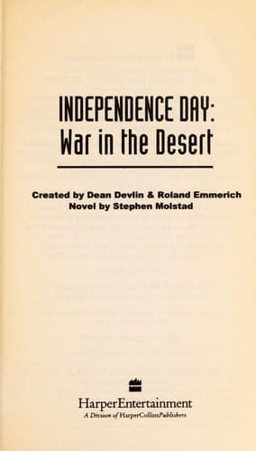Tapa de War in the Desert