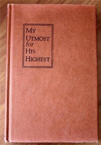 Tapa de My Utmost for His Highest