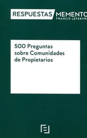 Tapa de 500 preguntas sobre Comunidades de Propietarios