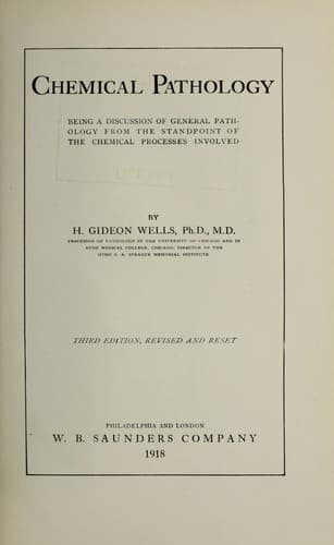 Tapa de Chemical pathology