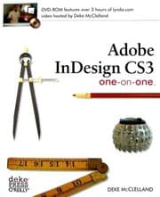Tapa de Adobe InDesign CS3 one-on-one