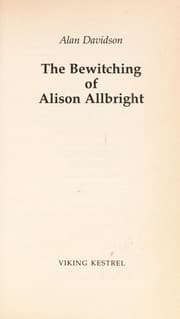 Tapa de The Bewitching of Alison Allbright