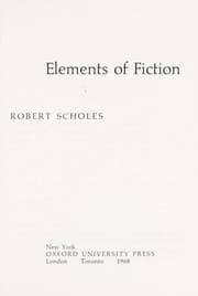 Tapa de Elements of fiction