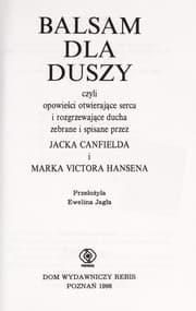 Tapa de Balsam dla duszy
