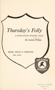 Tapa de Thursday's folly