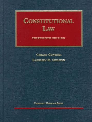 Tapa de Constitutional law