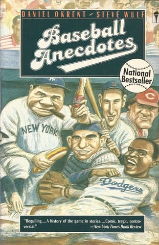 Tapa de Baseball anecdotes