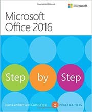 Tapa de Microsoft office 2016 : step by step