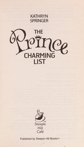 Tapa de The Prince Charming list
