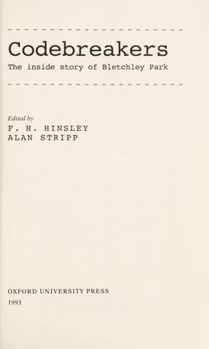 Tapa de Codebreakers