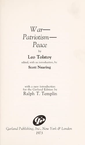 Tapa de War--patriotism--peace