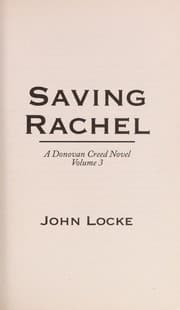 Tapa de Saving Rachel