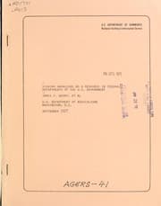 Tapa de Viewing knowledge as a resource in Federal departments of the U.S. Government