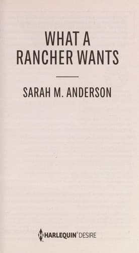 Tapa de What A Rancher Wants
